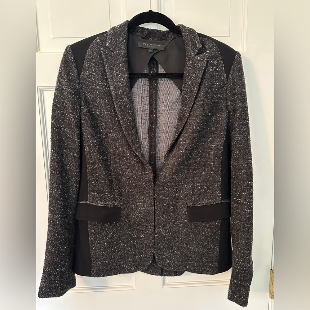 Rag & Bone Tweed Blazer - Size 6
